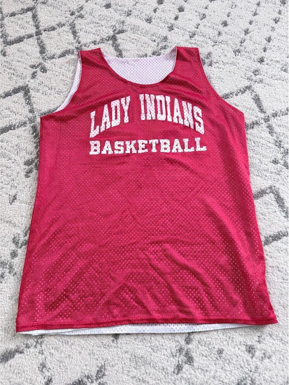 Reversible Lady Indians Basketball Practice Jersey